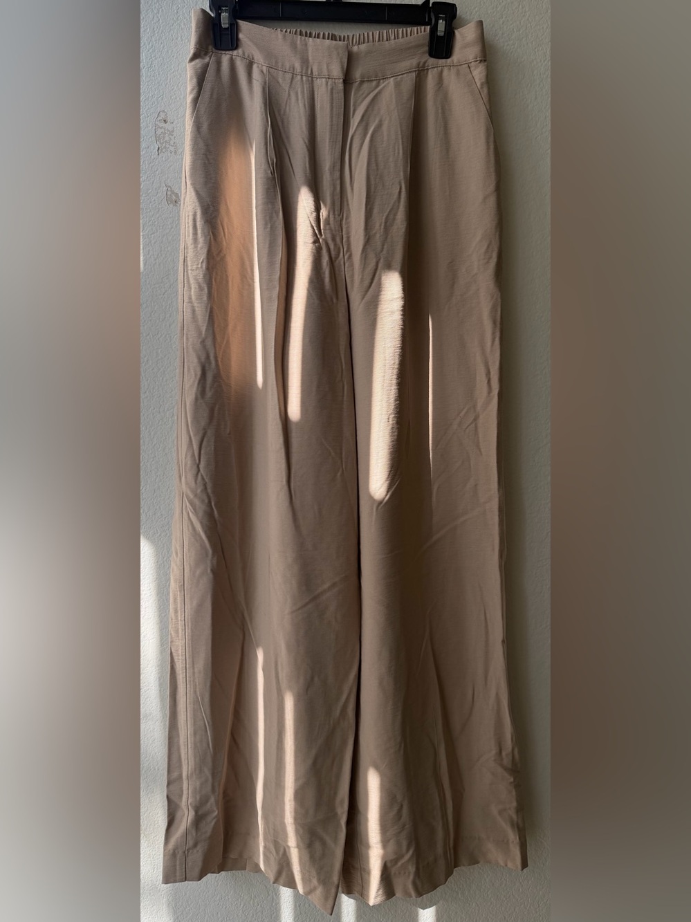 House of Harlow 1960 Wide-Leg Maxi Skirt in Taupe